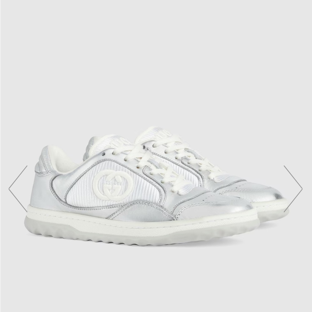 Gucci Mac80 silver sneakers